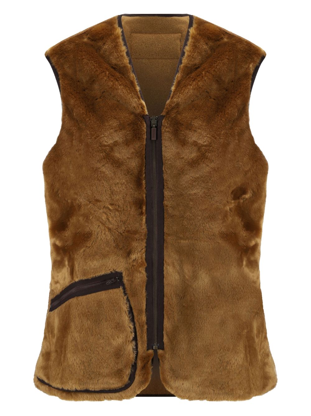 BARBOUR Zipped Fleece Gilet for Men
