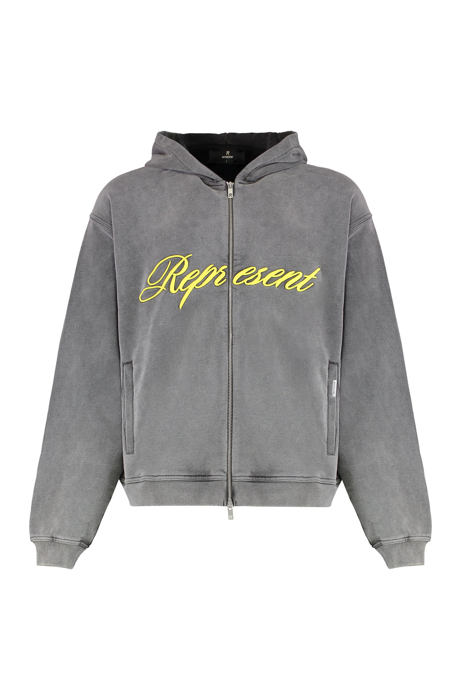 REPRESENT Full Zip Hoodie for Men - Fall/Winter Collection