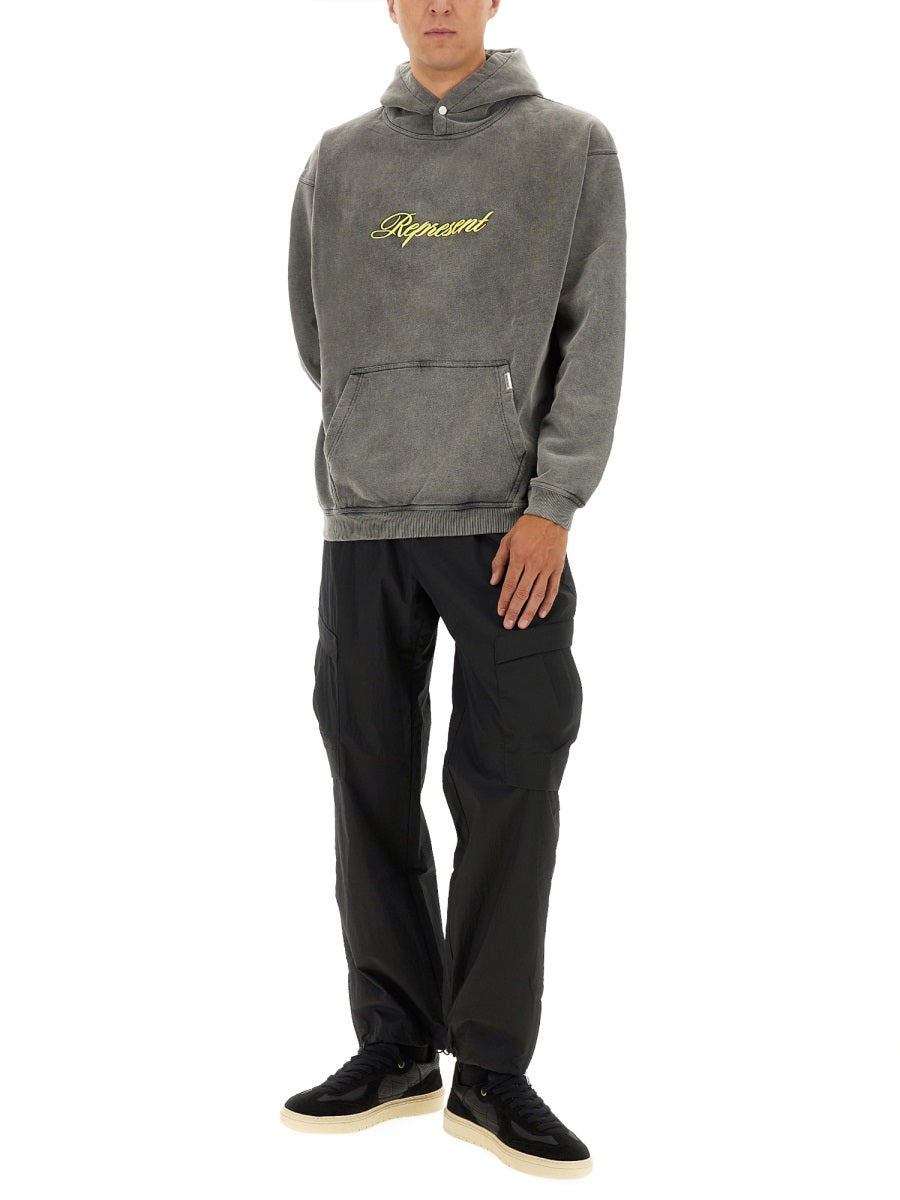 REPRESENT Script Logo Sweatshirt - Size L