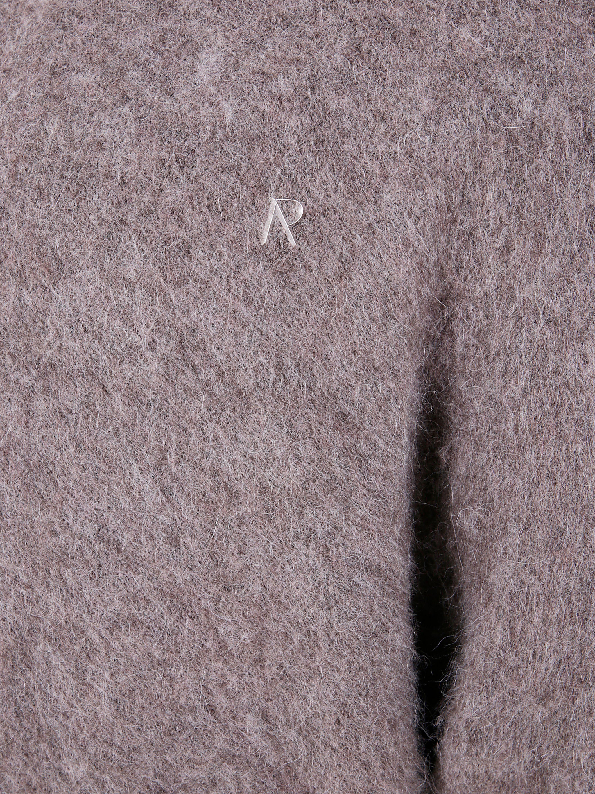 REPRESENT Textured Borg Hoodie for Men - FW25