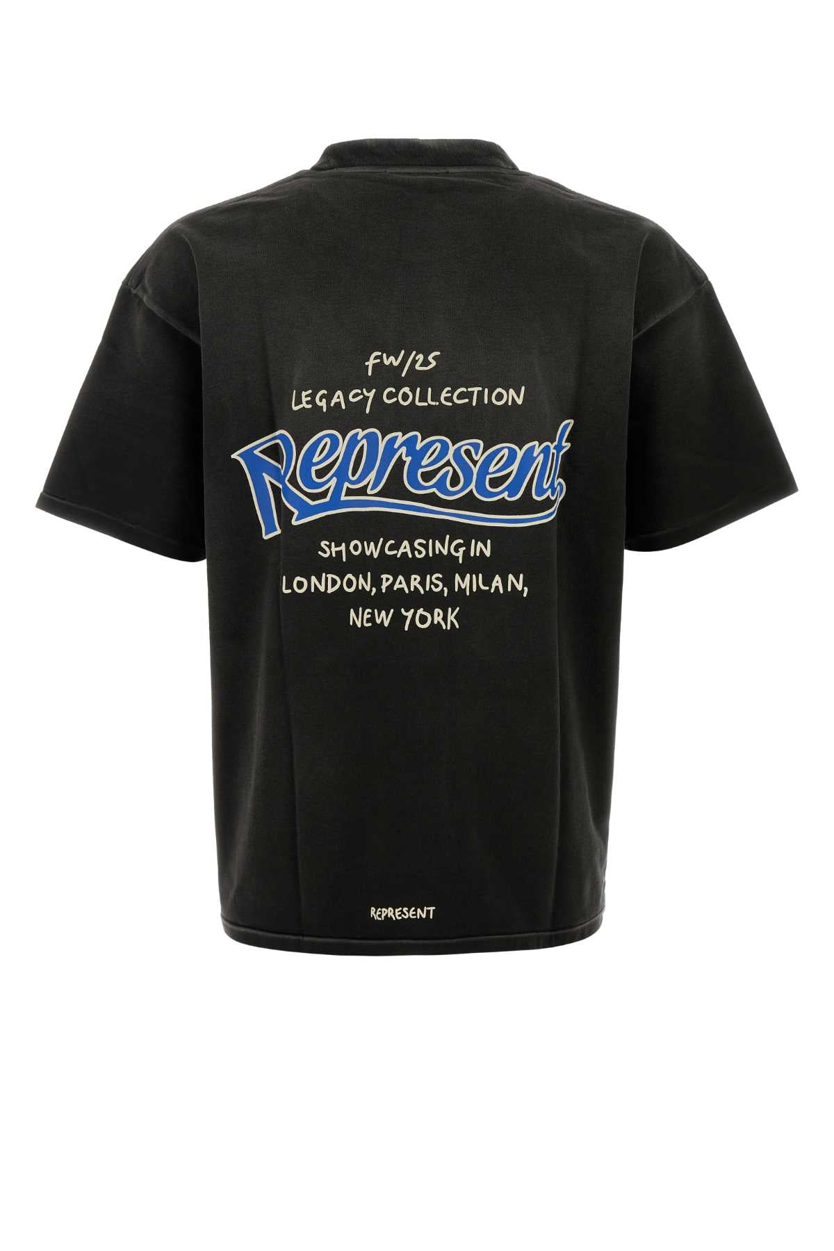 REPRESENT Slate Cotton T-Shirt for Men - FW25