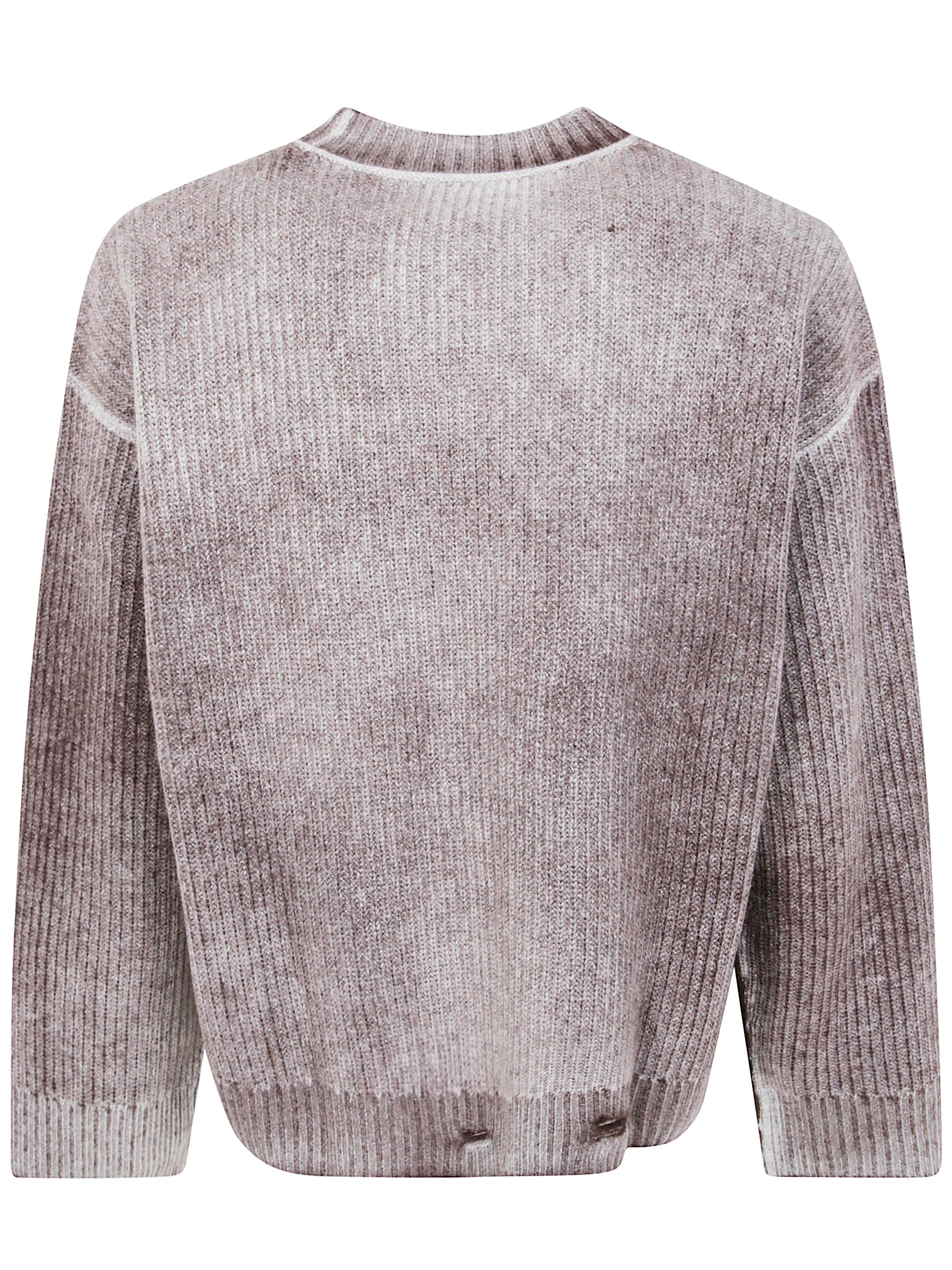 REPRESENT Reversible Fade Out Knit Sweater for Men - FW25