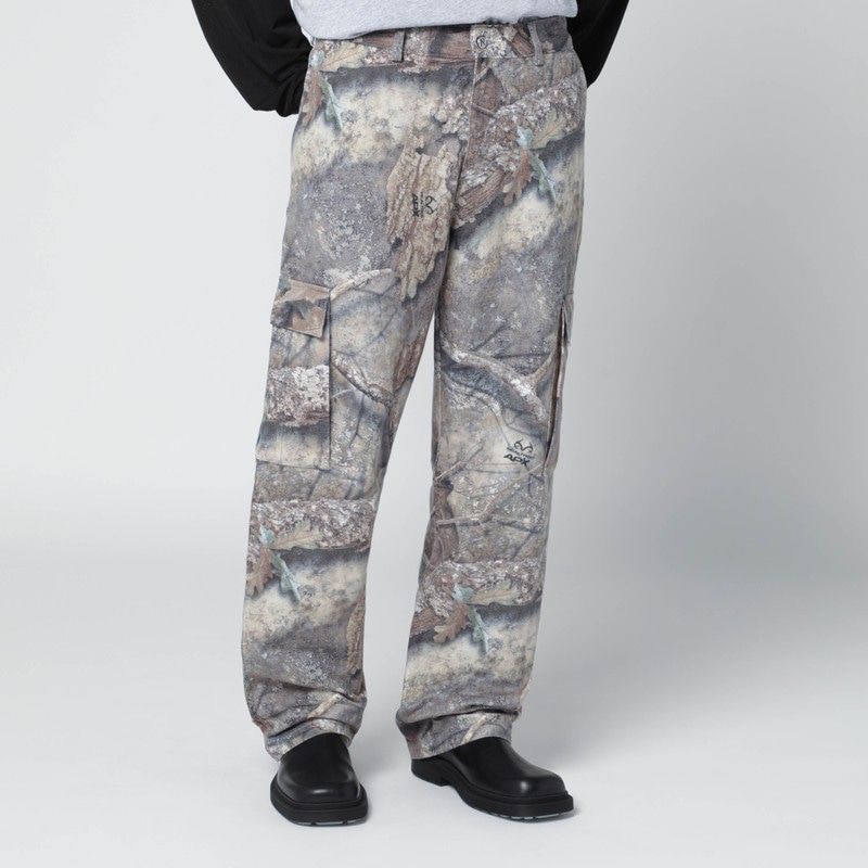REPRESENT Camouflage Cargo Trousers