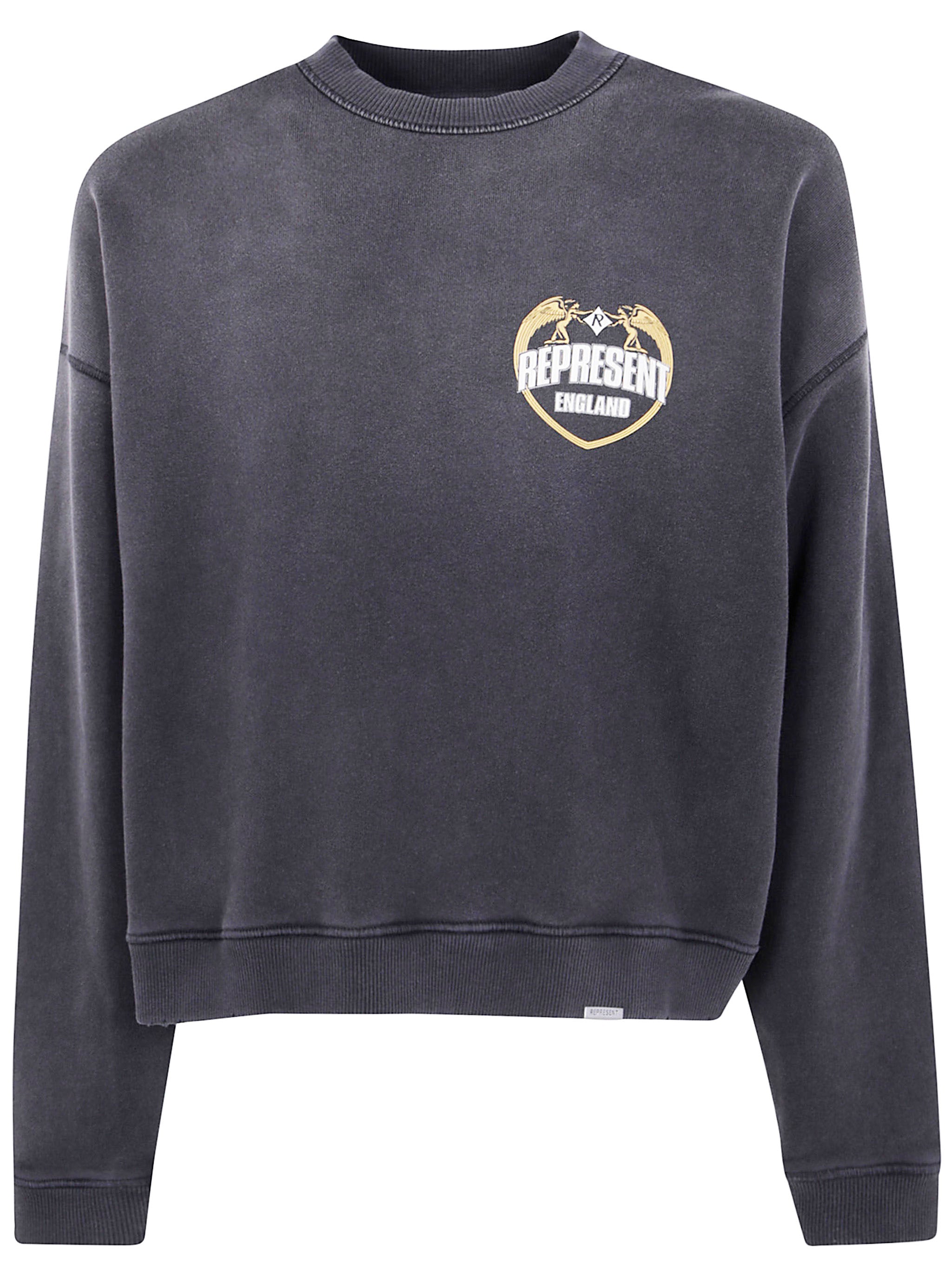 REPRESENT Angel Border Sweatshirt - Men's Fashion Choice for FW25