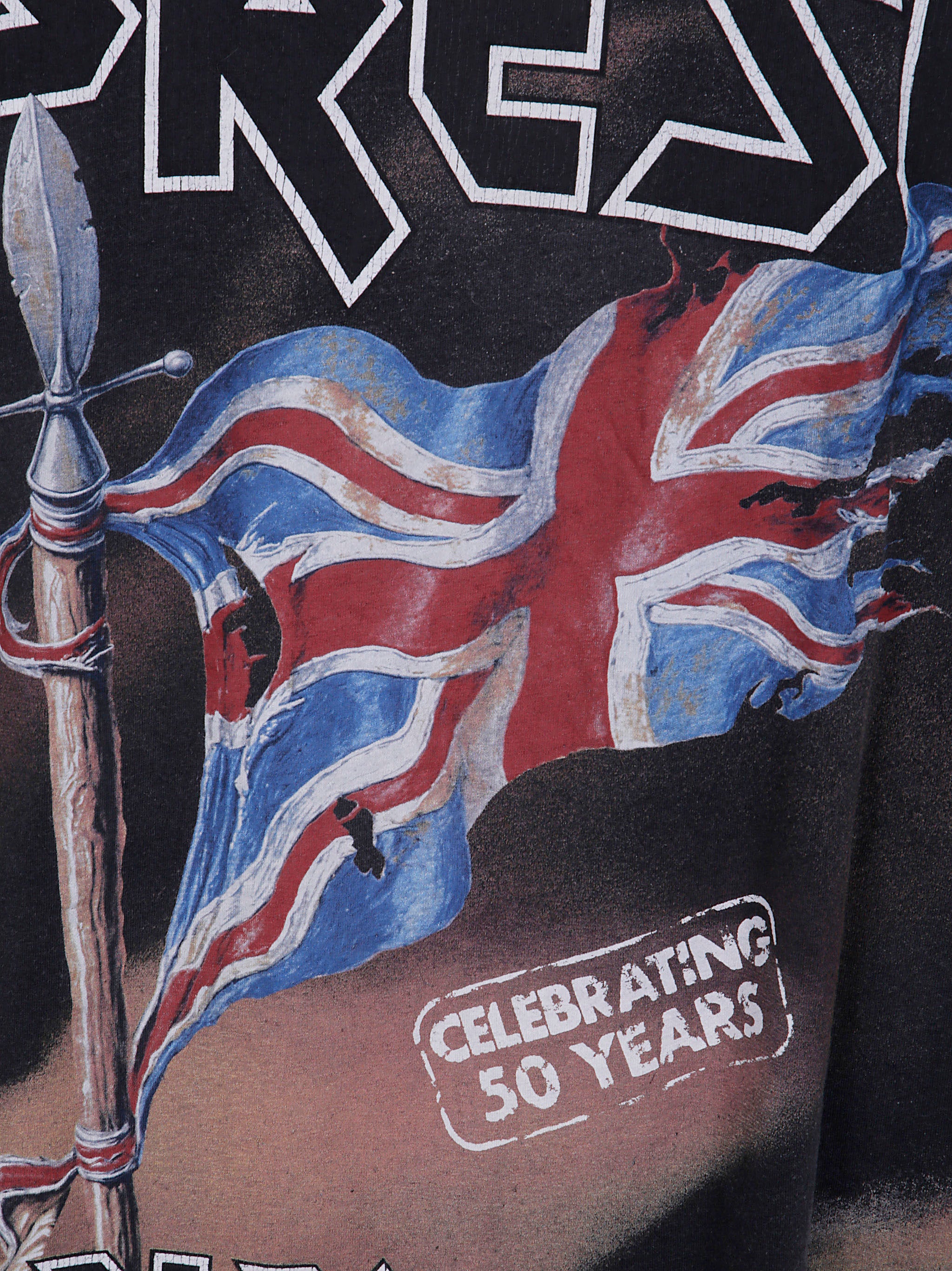 REPRESENT Iron Maiden Steed Cotton Crew-Neck T-Shirt - FW25