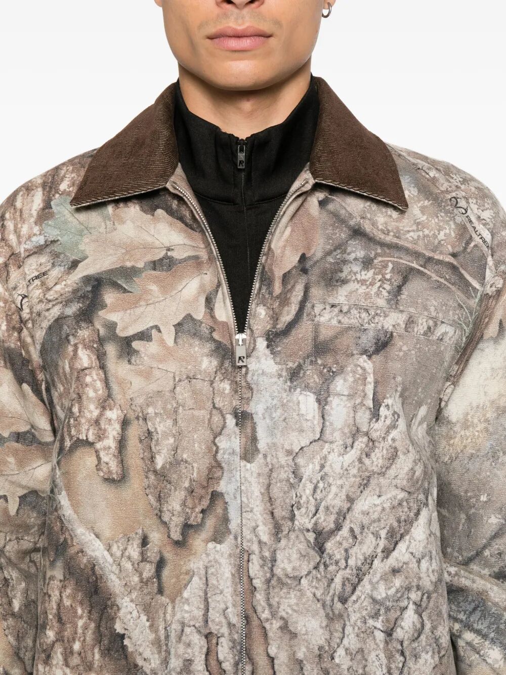 REPRESENT Real Tree Camo Trucker Jacket