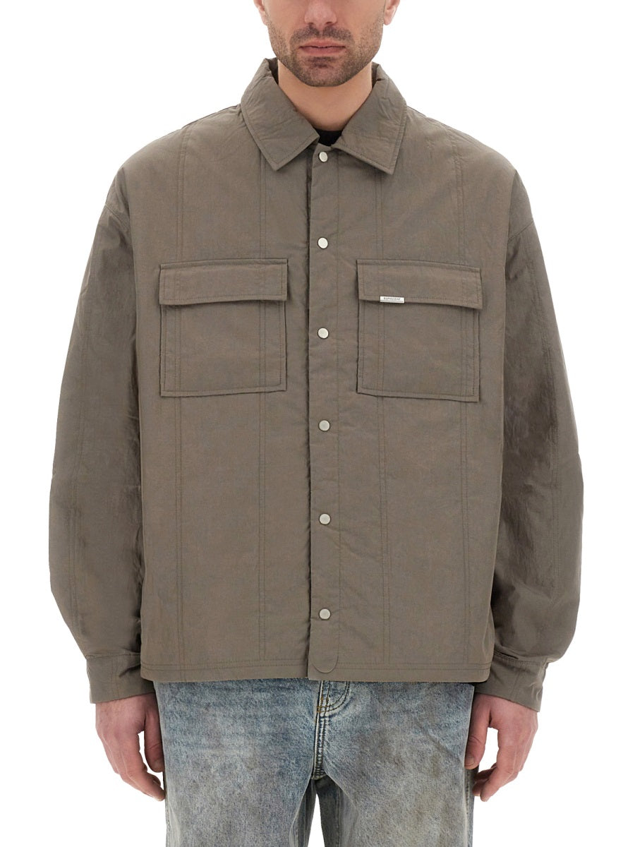 REPRESENT Quilted Overshirt - Size L