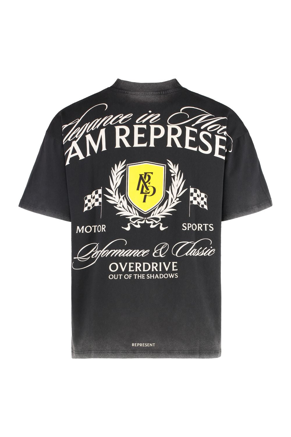REPRESENT Classic Cotton Crew-Neck T-Shirt for Men