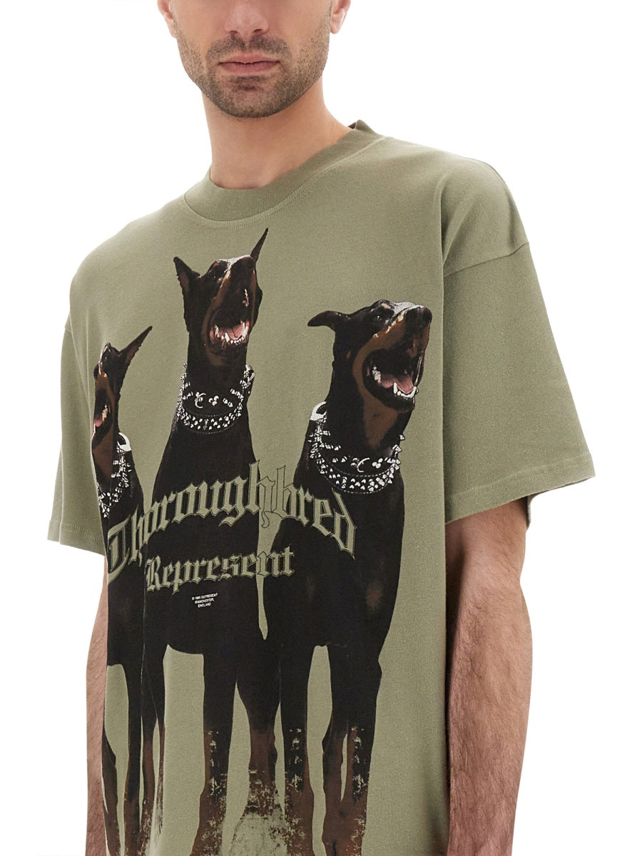 REPRESENT Men's Cotton Thoroughbred T-Shirt