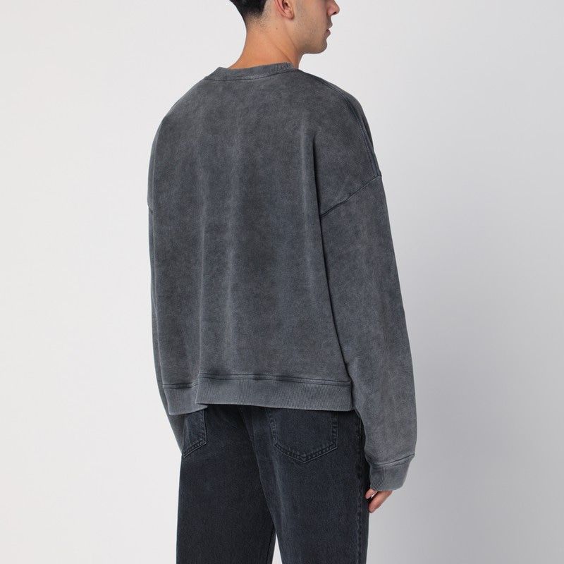 REPRESENT Classic Round-Neck Sweatshirt with Appliqué for Men