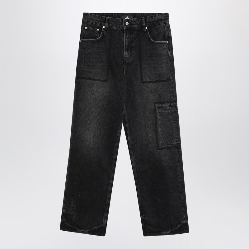 REPRESENT Washed Effect Jeans for Men