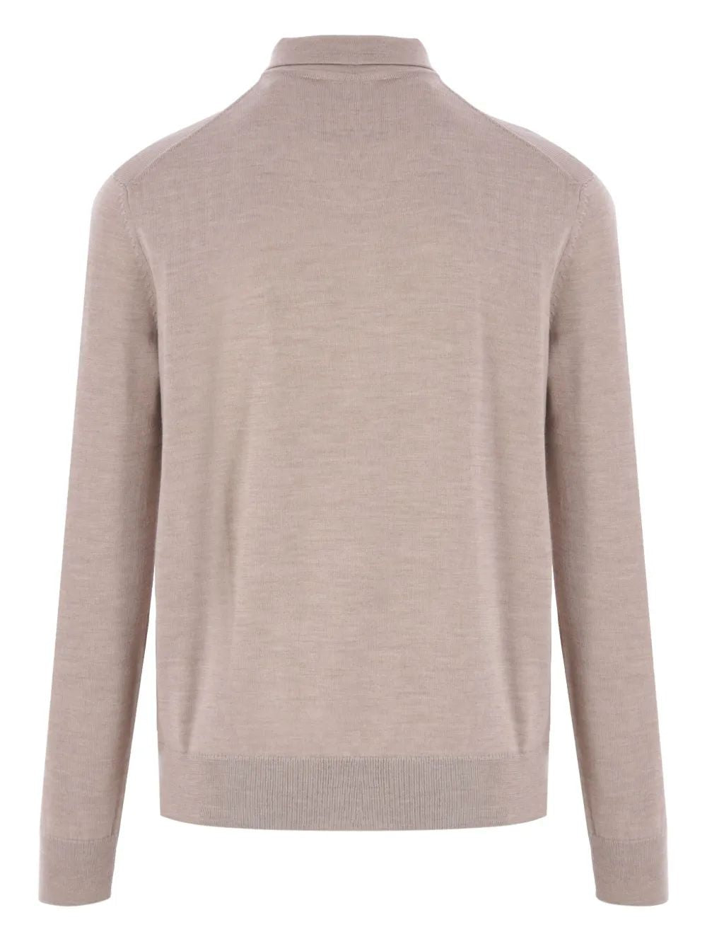 MAISON KITSUNÉ Bold Fox Head Patch Polo Jumper for Men