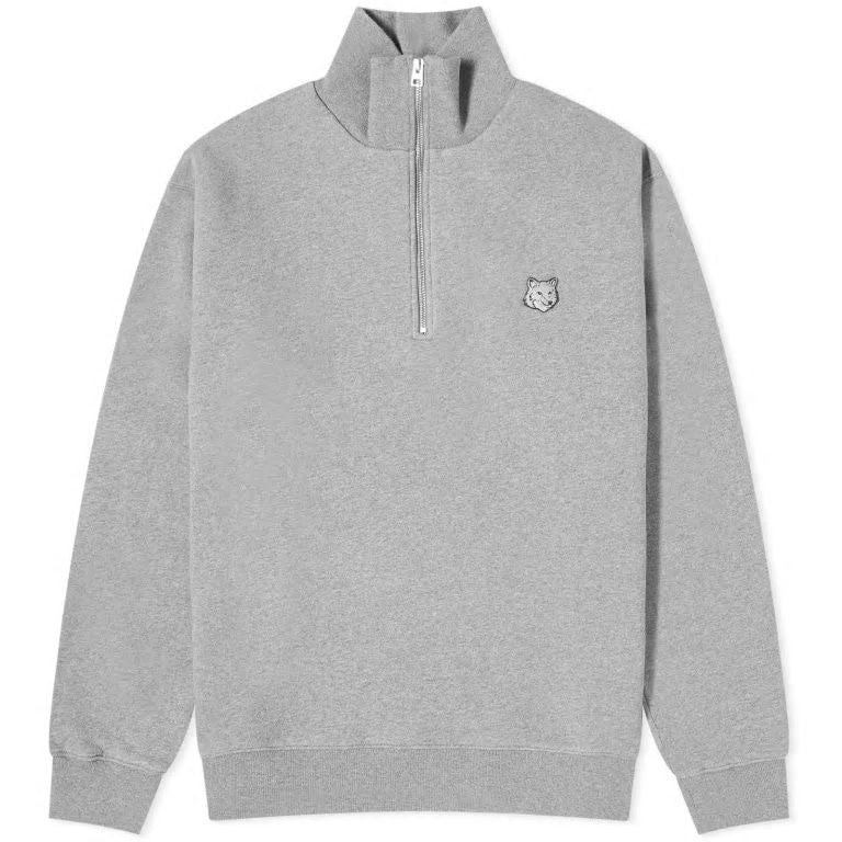 MAISON KITSUNÉ Logo Detail Cotton Sweatshirt for Men