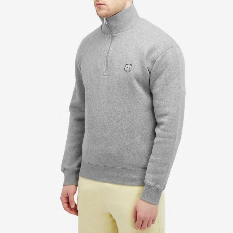 MAISON KITSUNÉ Logo Detail Cotton Sweatshirt for Men