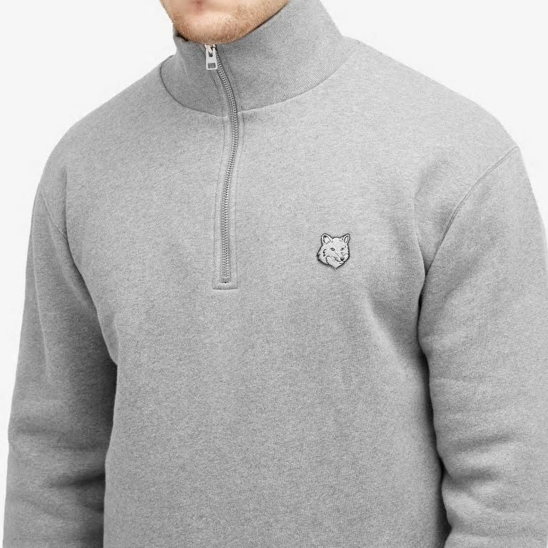 MAISON KITSUNÉ Logo Detail Cotton Sweatshirt for Men