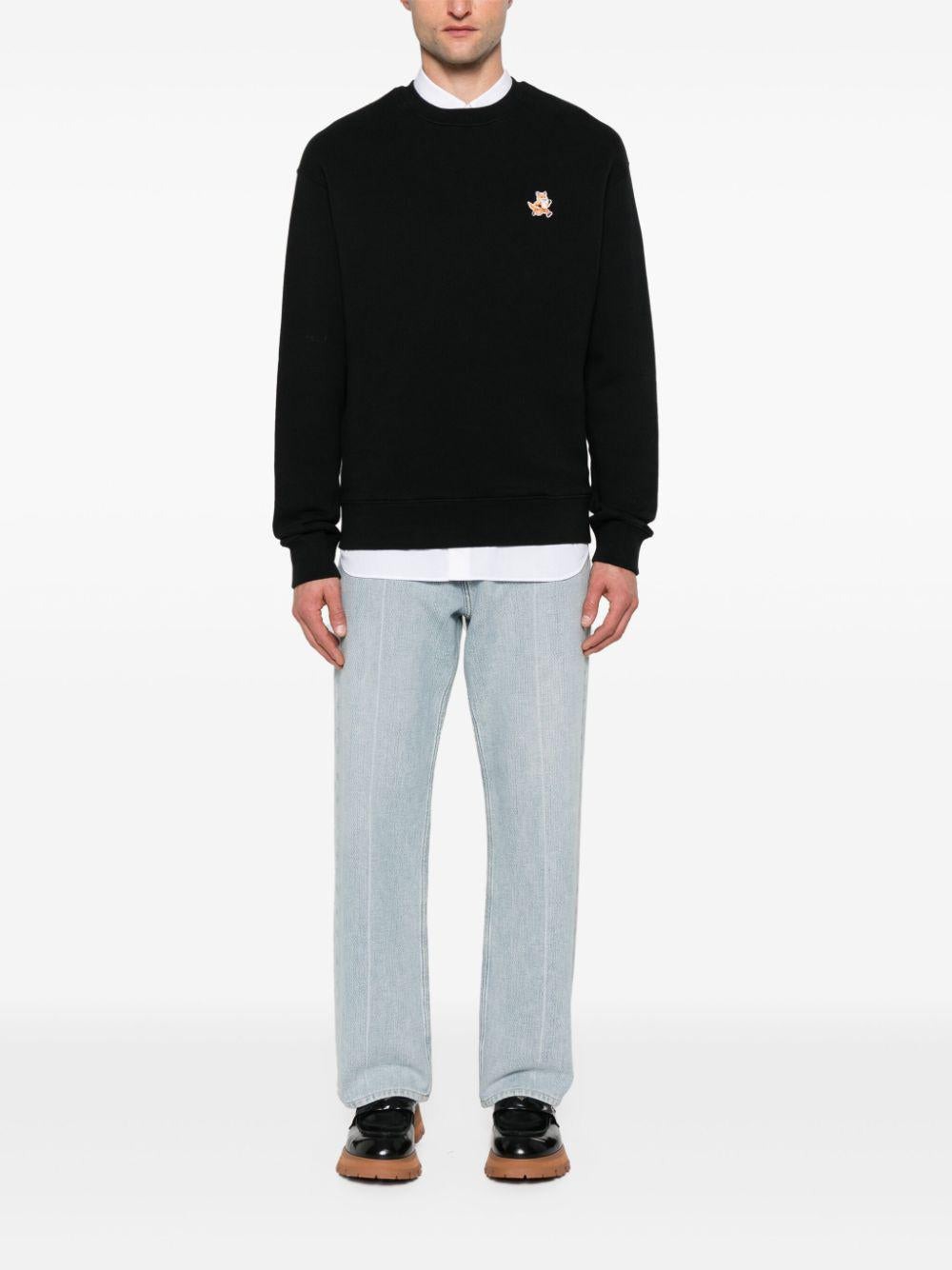 MAISON KITSUNÉ Men's Cozy Crewneck Sweater - FW24 Collection