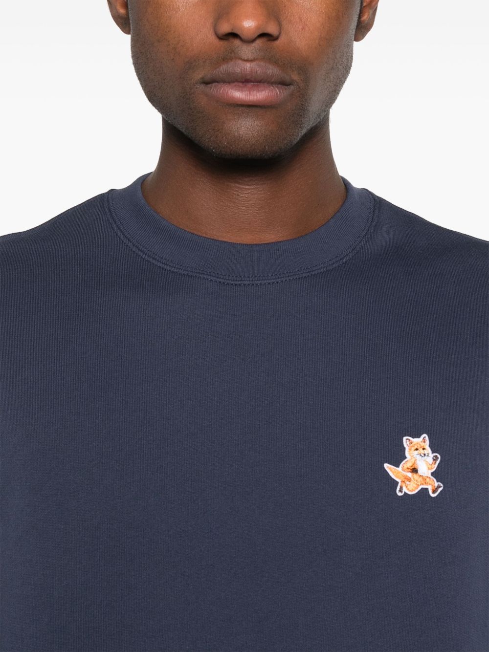 MAISON KITSUNÉ Speedy Fox Cotton Sweatshirt - Men’s Size Available