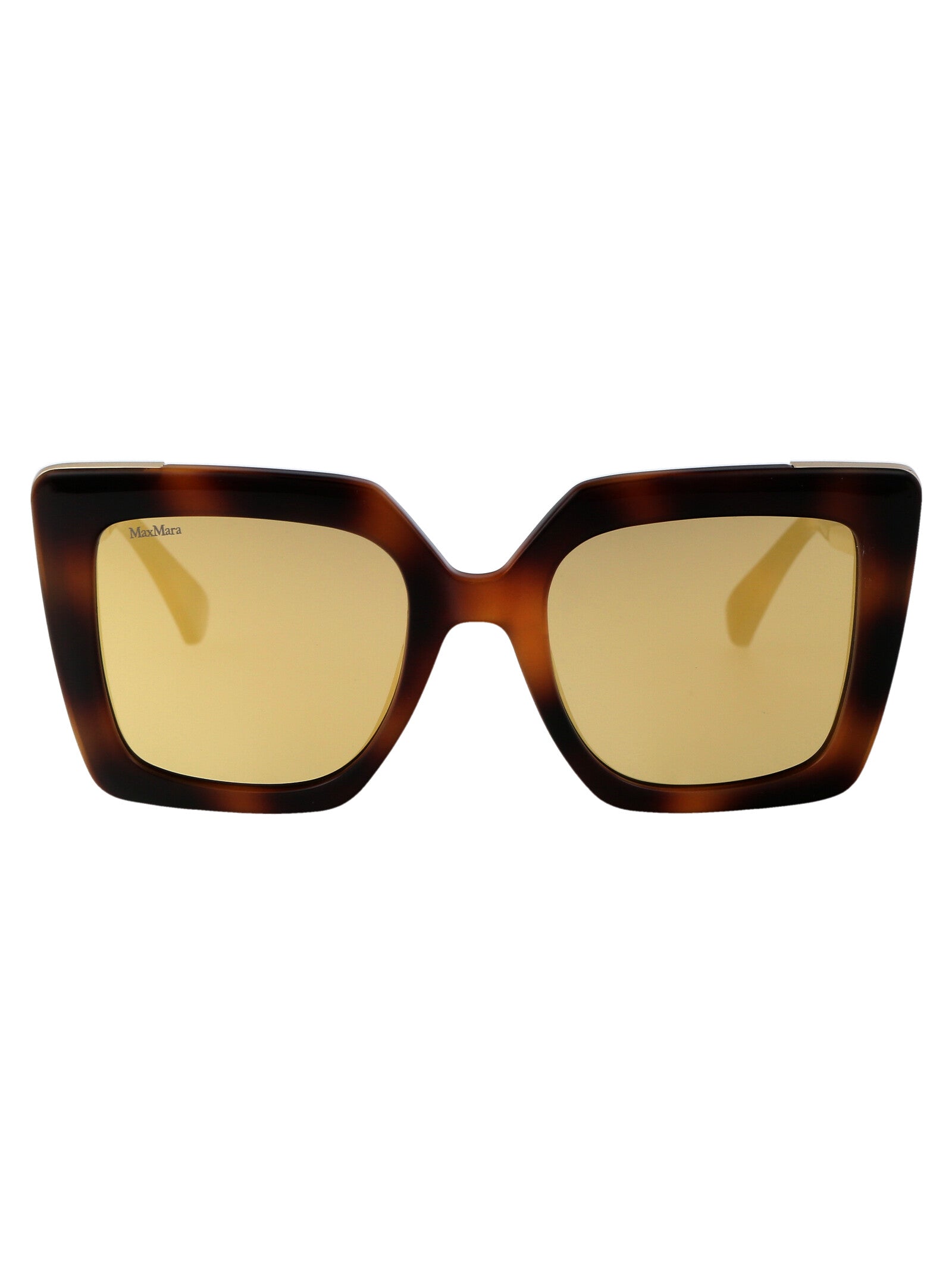 MAX MARA Havana Acetate Sunglasses - UNISEX