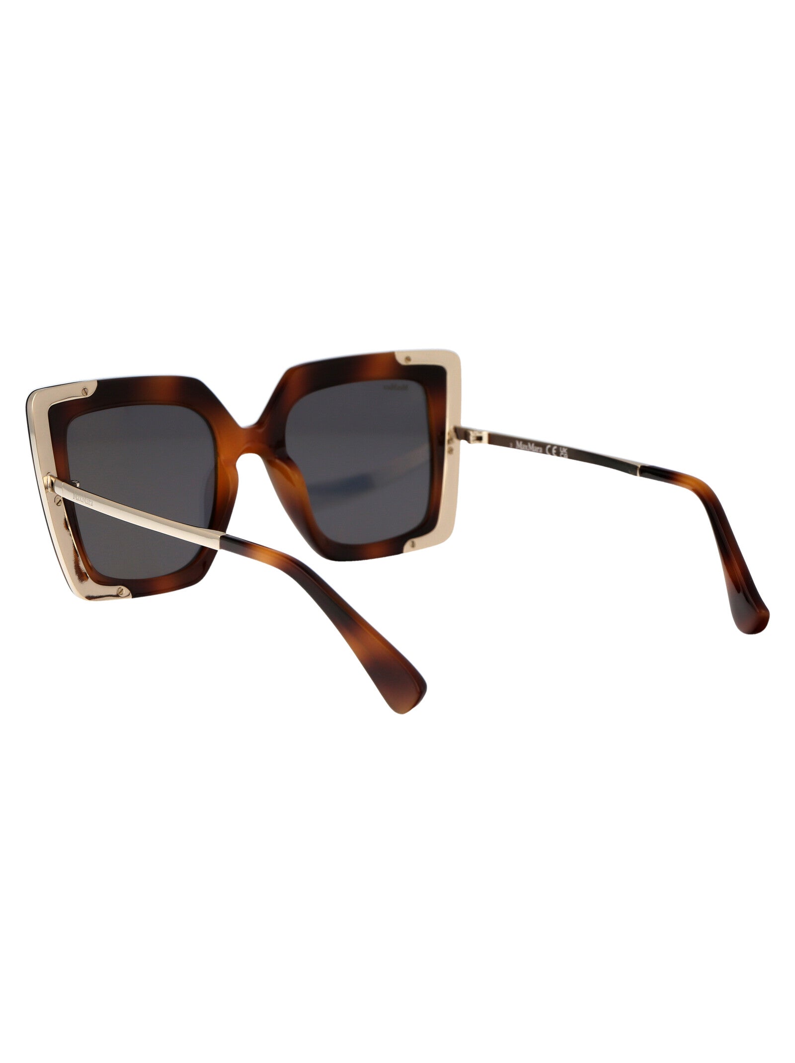 MAX MARA Havana Acetate Sunglasses - UNISEX