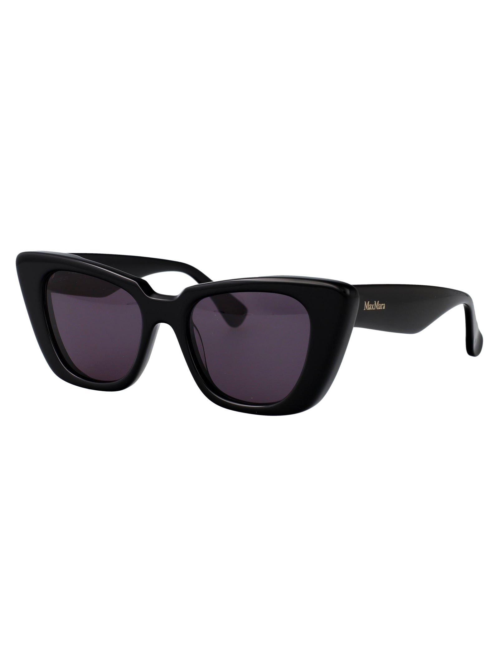 MAX MARA Chic Metal Sunglasses for Women