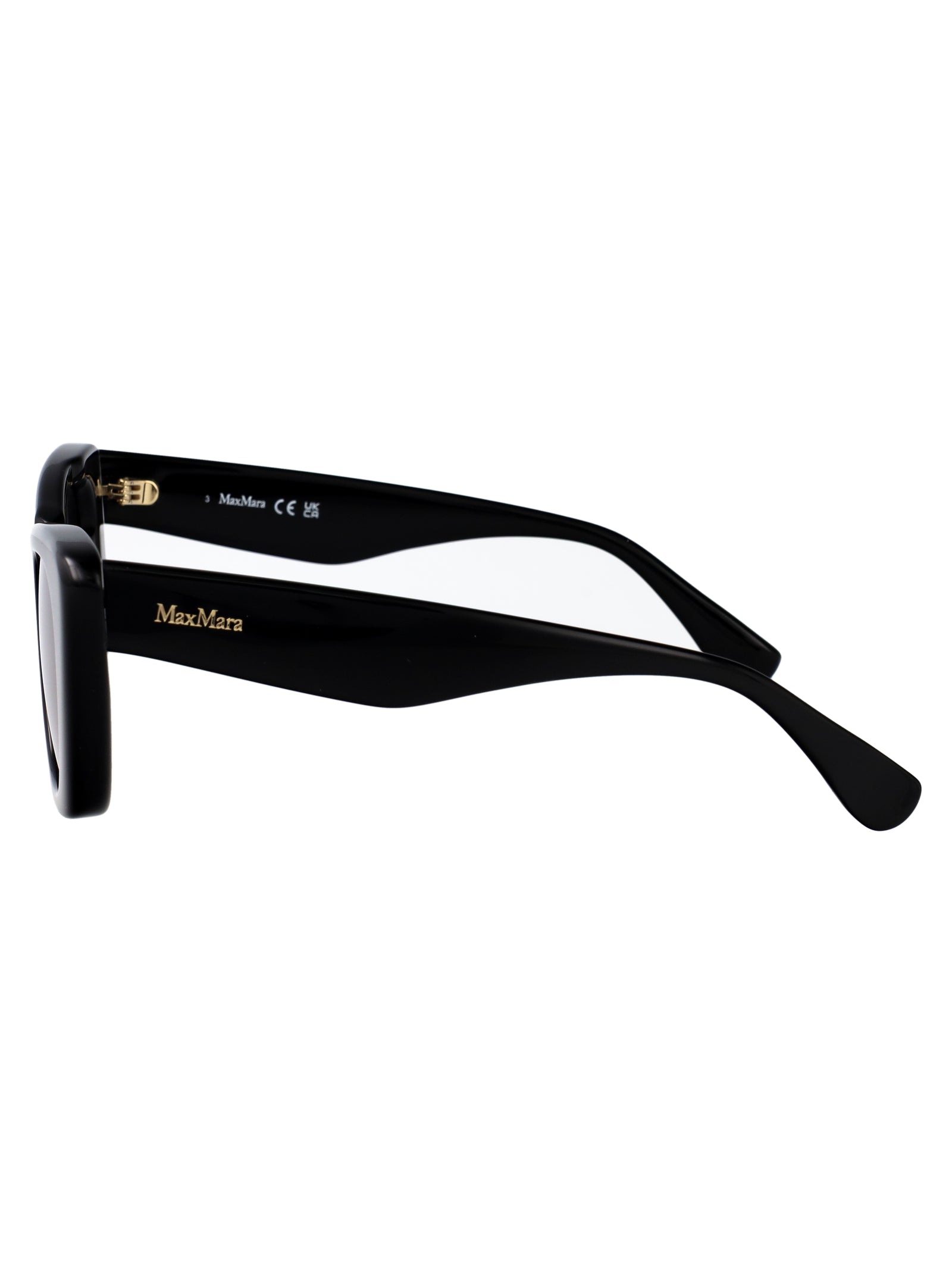 MAX MARA Chic Metal Sunglasses for Women