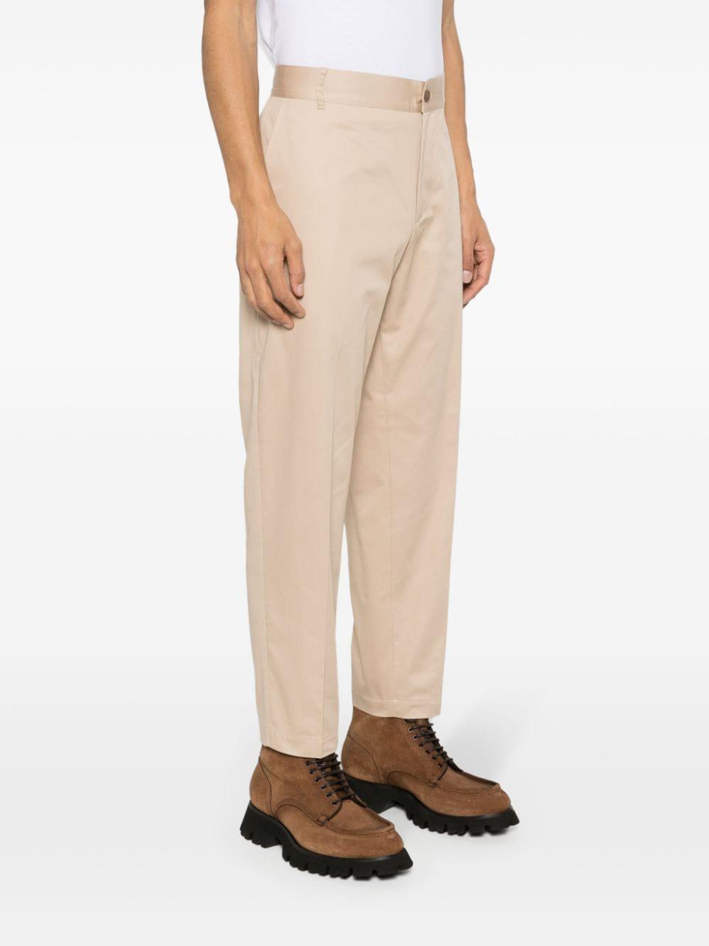 MAISON KITSUNÉ Men's Cotton Trousers - SS24 Collection