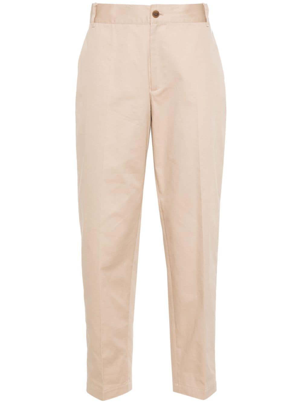 MAISON KITSUNÉ Cotton Trousers for Men - SS24