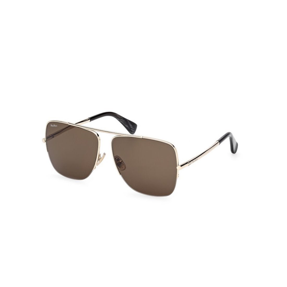 MAX MARA Sleek Unisex Sunglasses with Metal Frame