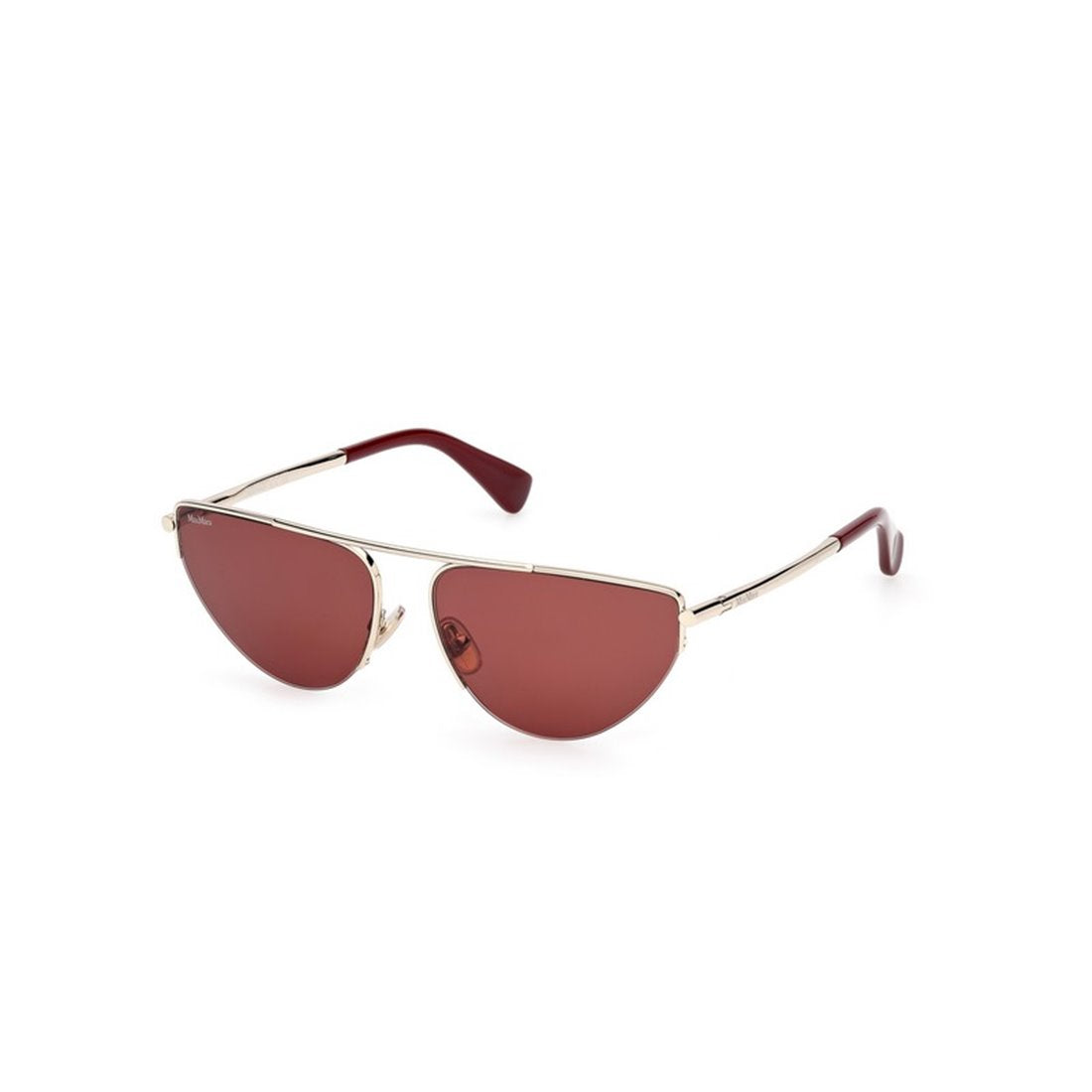 MAX MARA Stylish Unisex Sunglasses with Elegant Metal Frame