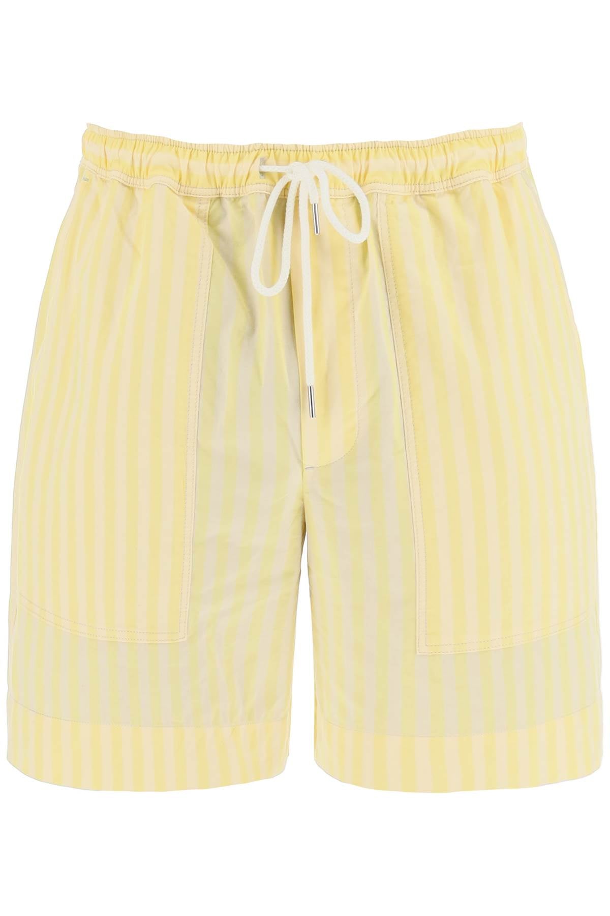 MAISON KITSUNÉ Cotton Bermuda Shorts