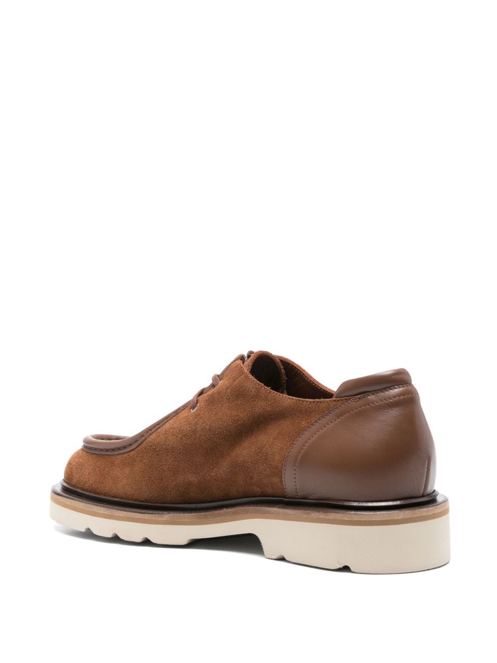 MAISON KITSUNÉ Suede Leather Derbies for Men
