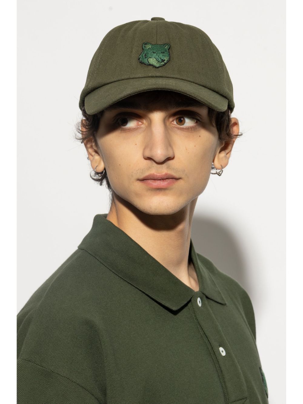 MAISON KITSUNÉ Bold Fox Head 6P Cap