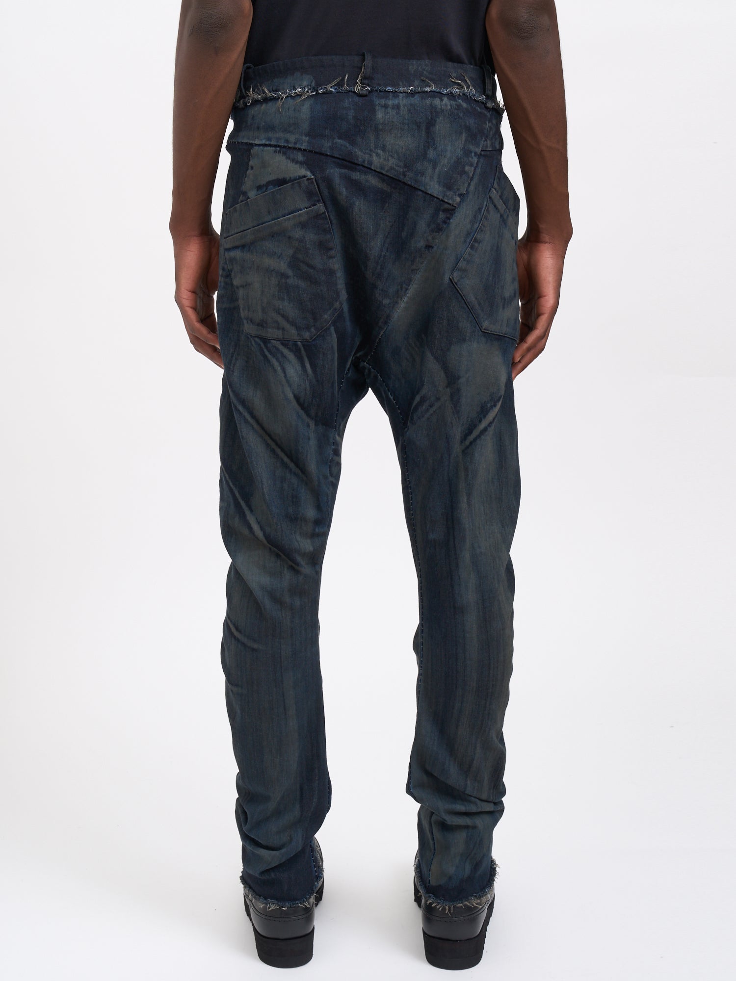 MASNADA Baggy Denim Trousers - Size 48