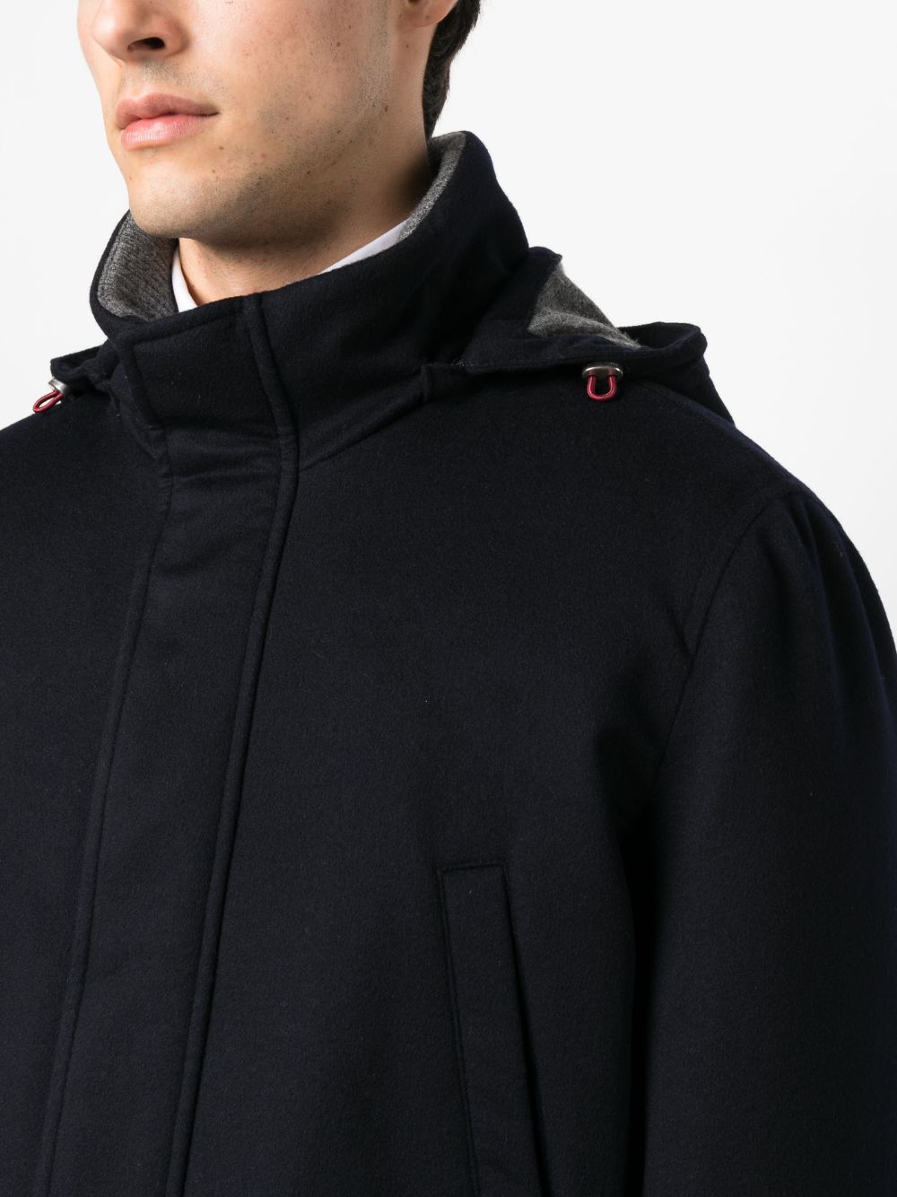 BRUNELLO CUCINELLI Cashmere Silk-Cotton Blend Parka Jacket