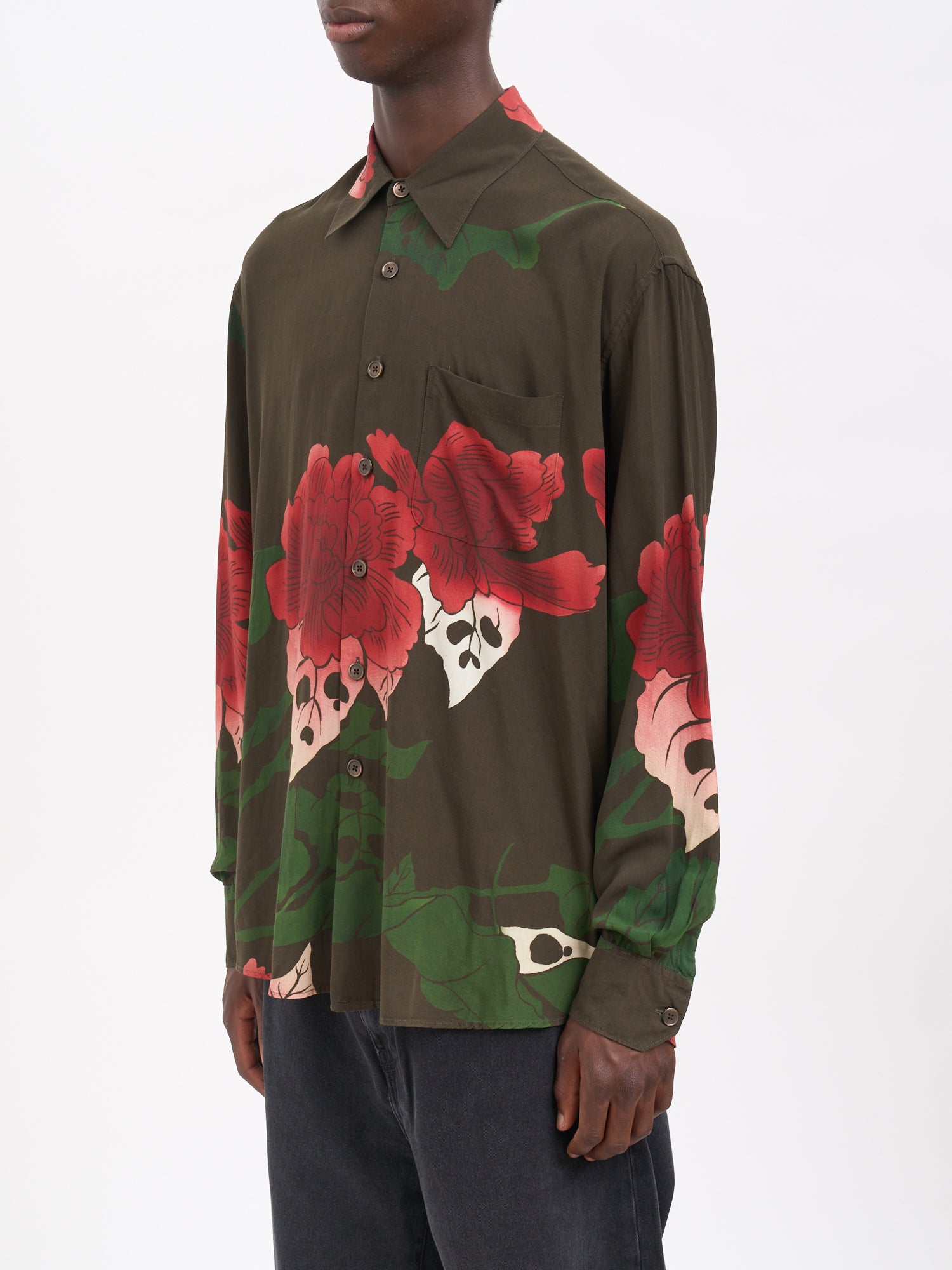 OUR LEGACY Slightly Oversized Mini Print Shirt