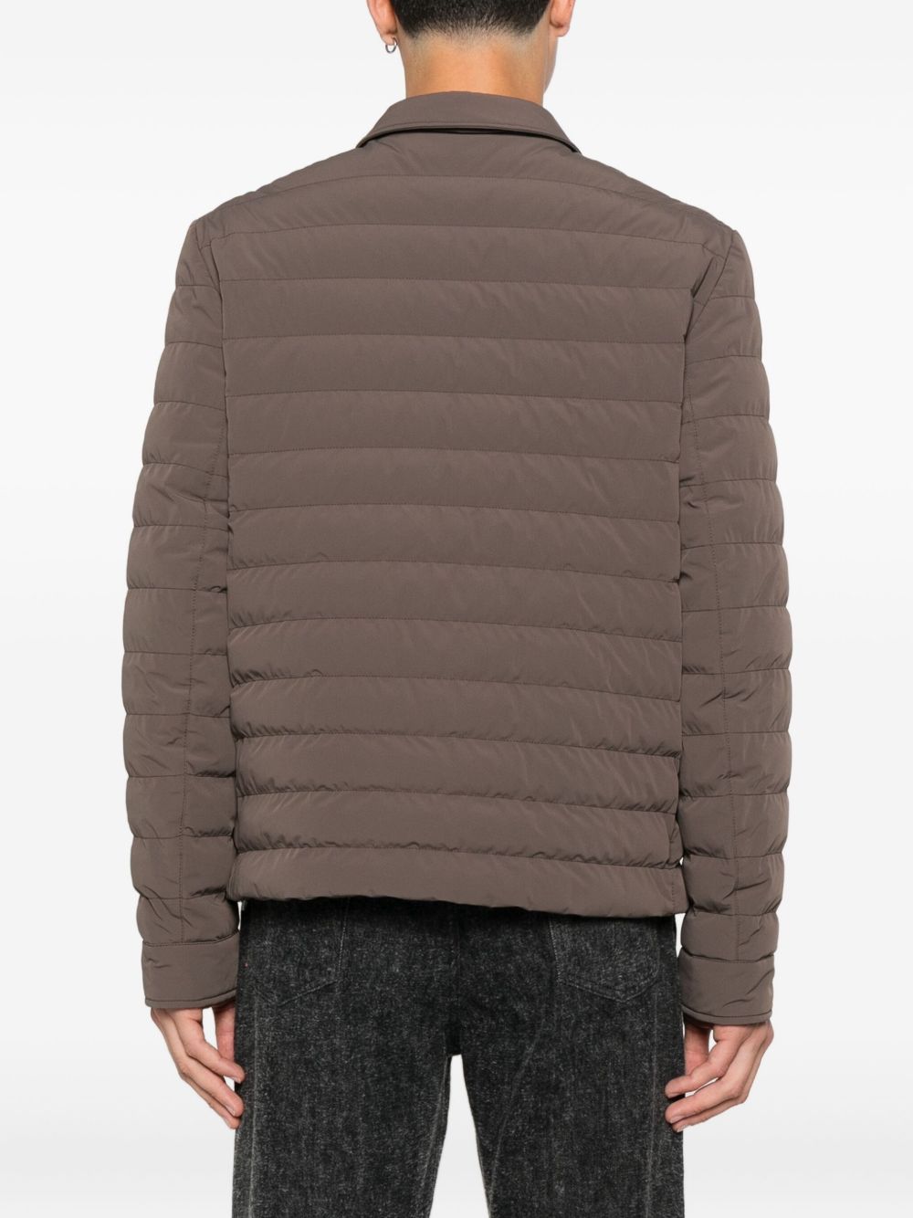 BRUNELLO CUCINELLI Men's Quilted Short Down Jacket