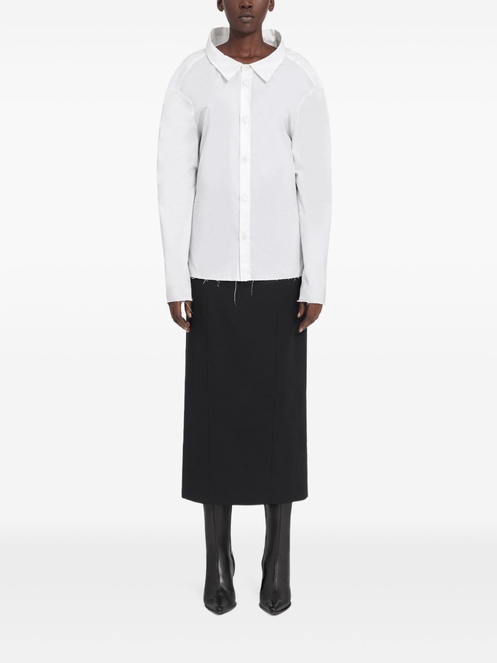 MM6 MAISON MARGIELA Chic Button-Up Shirt for Women