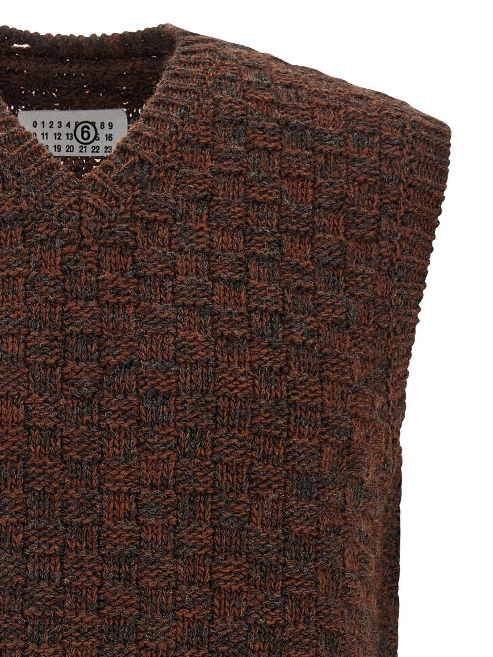 MM6 MAISON MARGIELA Stylish Knit Gilet for Men - Perfect Layering Piece