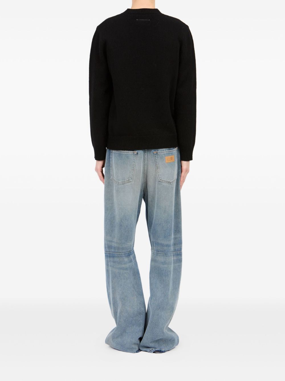 MM6 MAISON MARGIELA Stylish Luxury Wool Blend Sweater for Men
