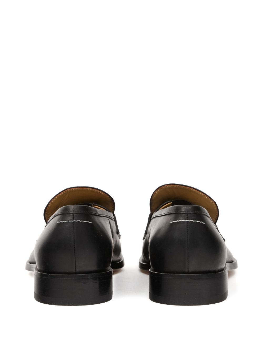 MM6 MAISON MARGIELA Sleek Leather Sandals for Men - FW25