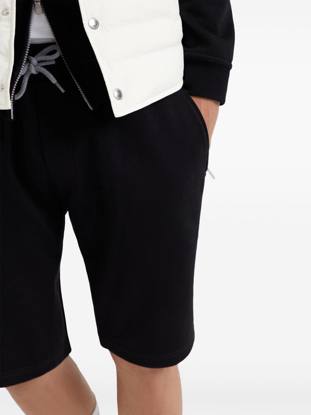 BRUNELLO CUCINELLI Cotton Blend Bermuda Shorts for Men