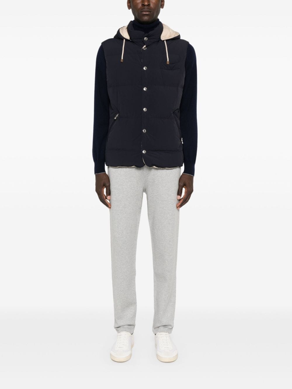 BRUNELLO CUCINELLI Cotton Blend Sweatpants for Men