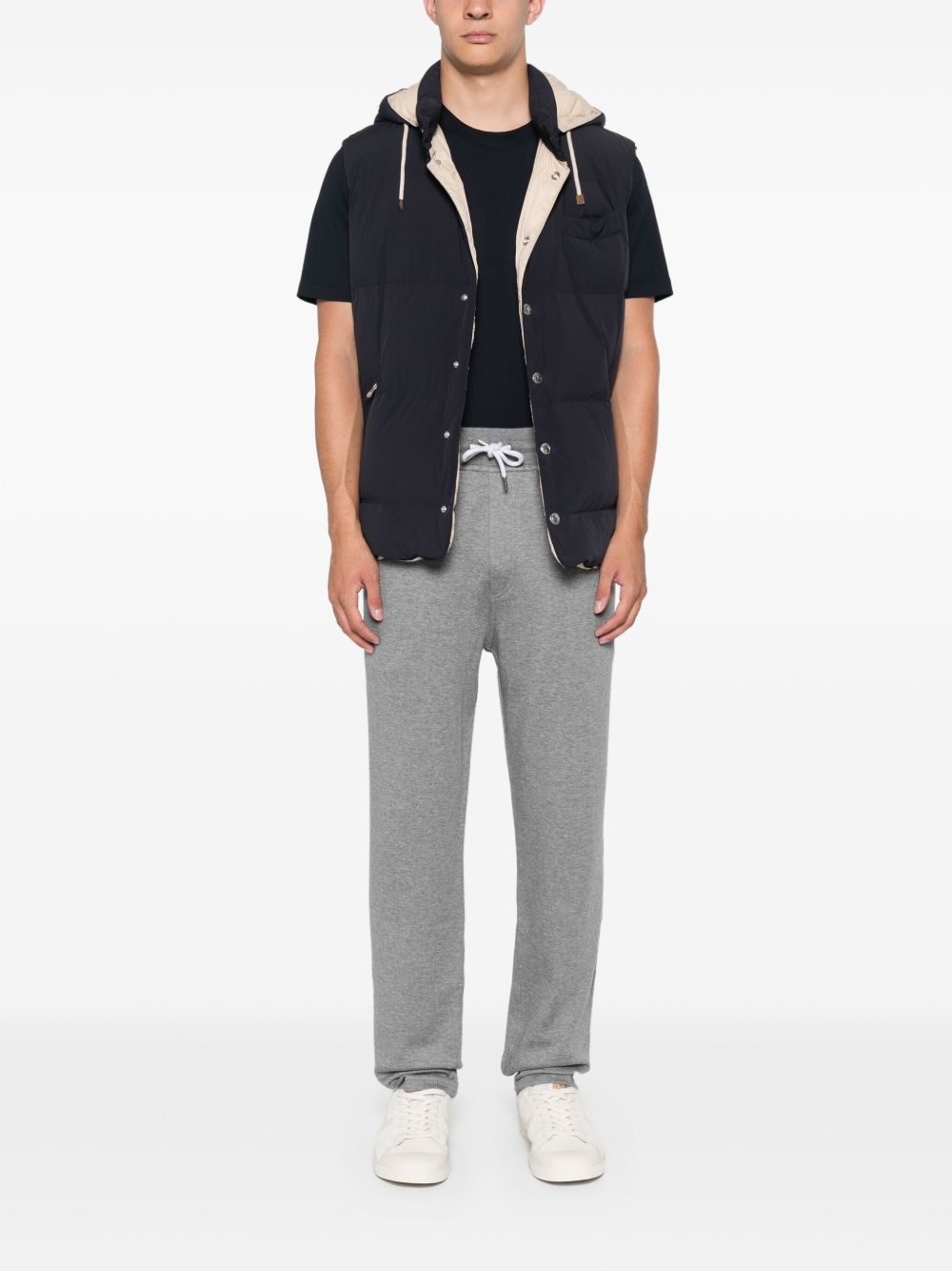 BRUNELLO CUCINELLI Cotton Blend Sweatpants for Men - Autumn Collection