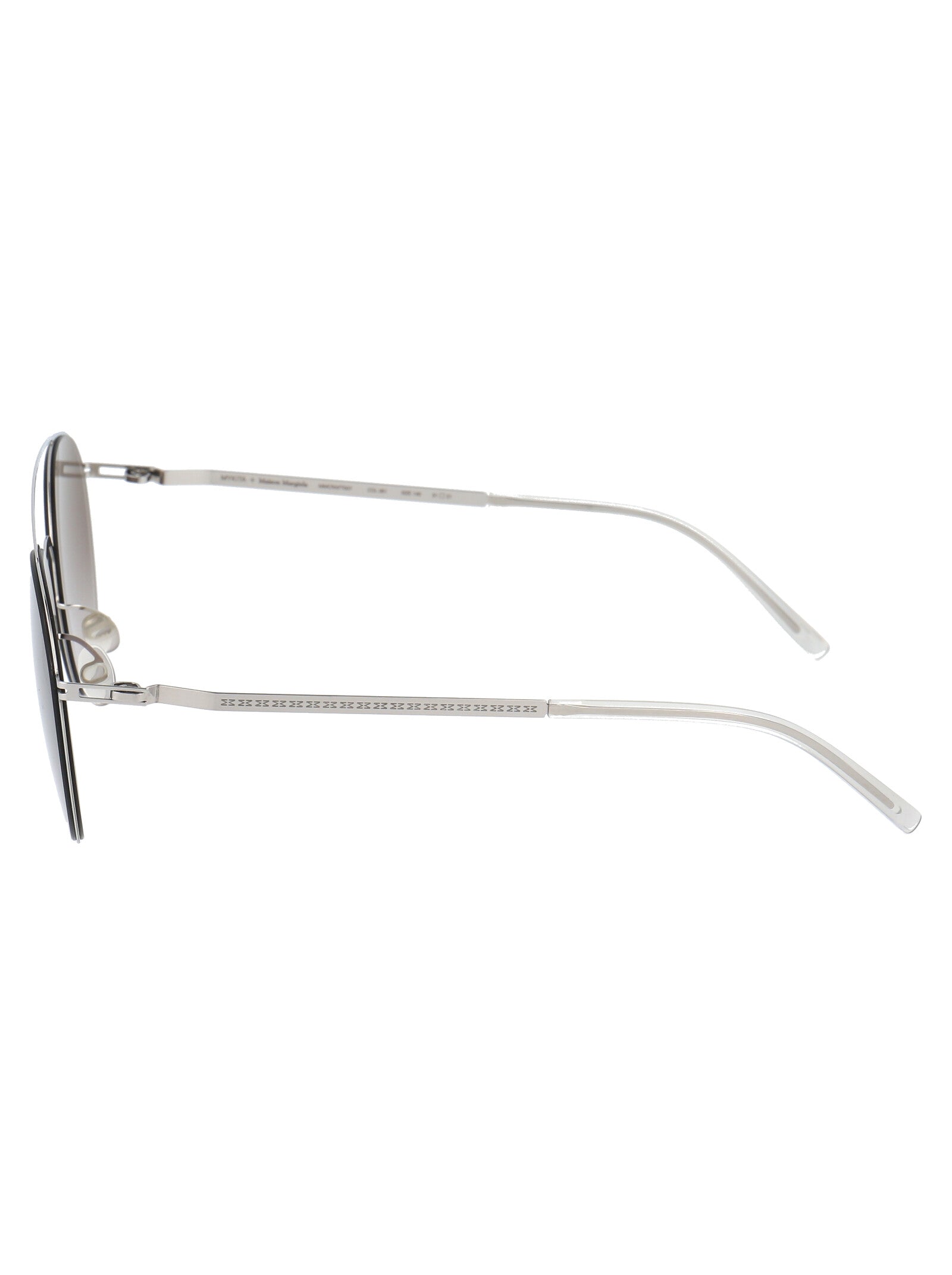 MYKITA Sleek Gradient Stainless Steel Sunglasses
