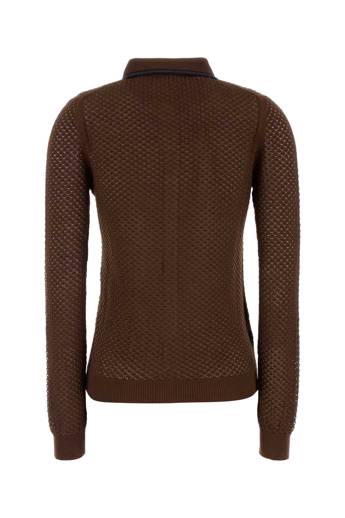 MIU MIU Lace Detail Knitted Cardigan for Women