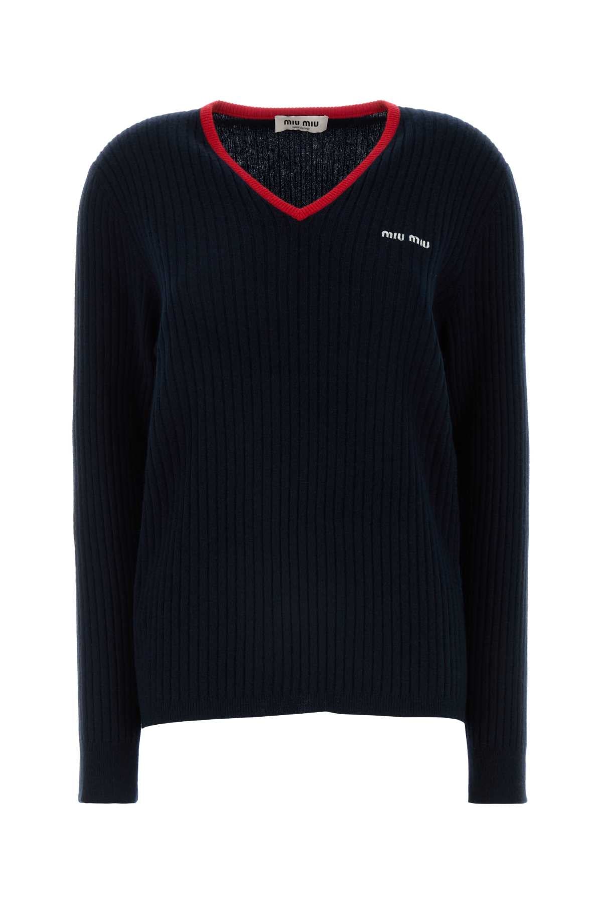 MIU MIU Cashmere Sweater for Women - SS25 Collection