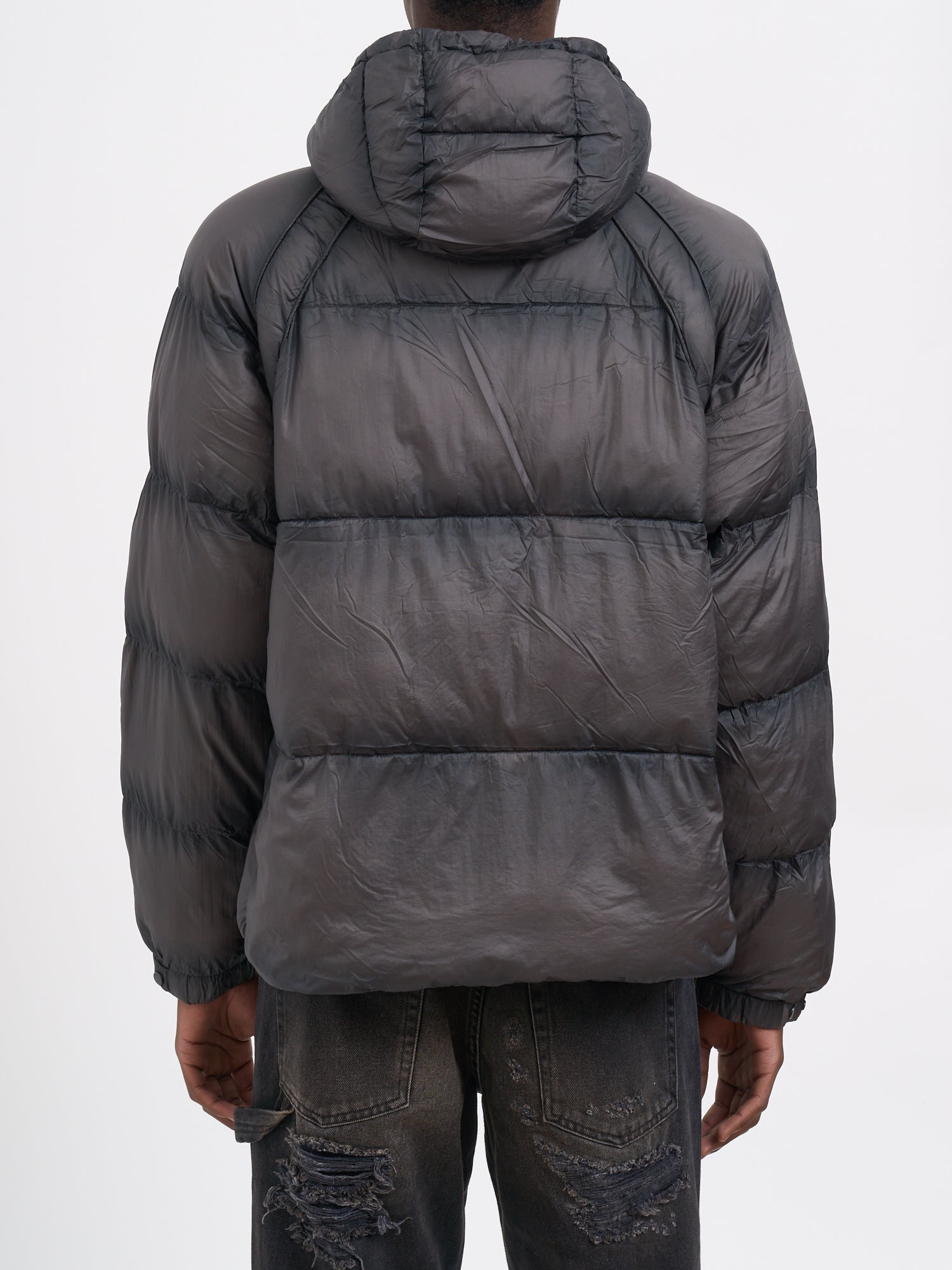 REPRESENT Translucent Padded Jacket - Boxy Fit for Men