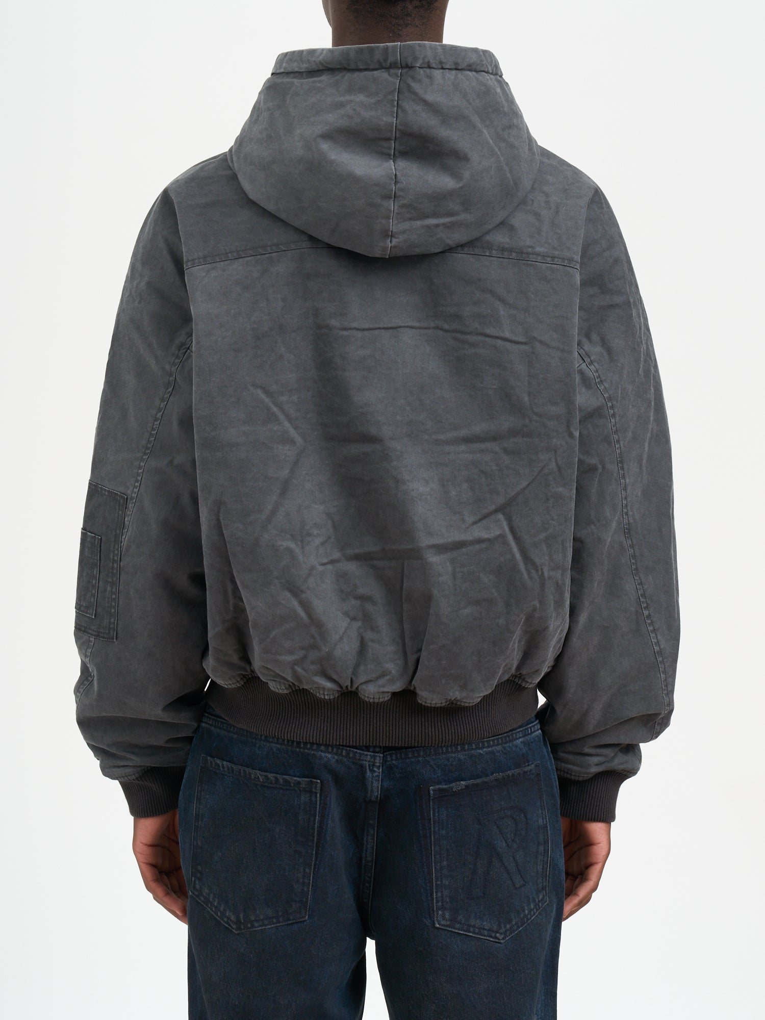 REPRESENT Men's Bomber Jacket with Hood - Size M