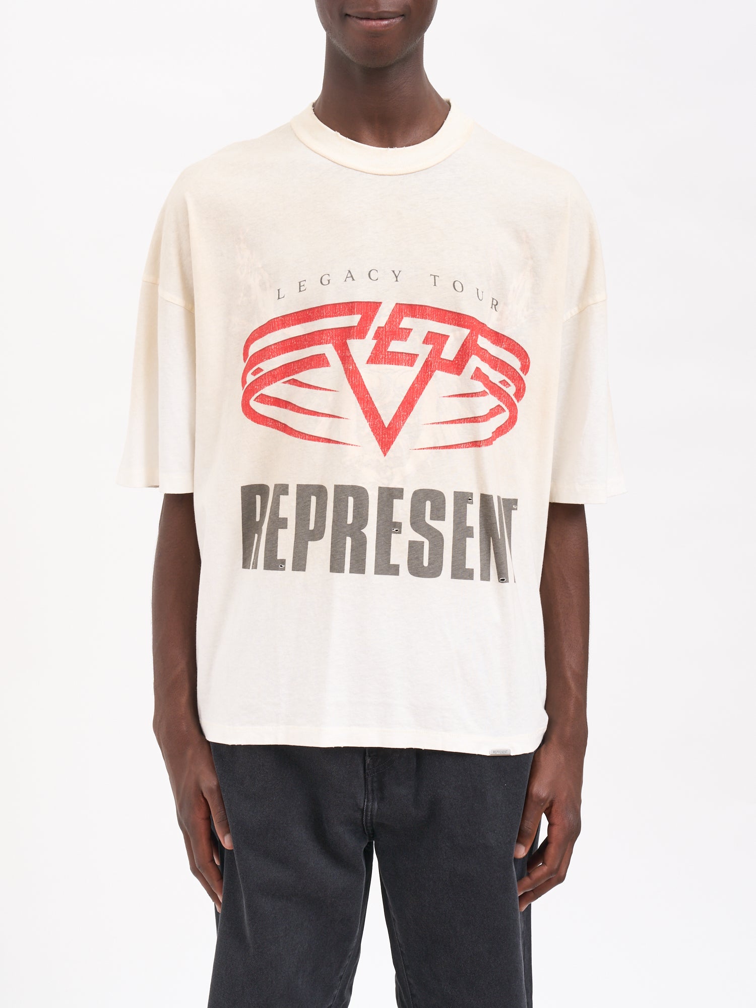 REPRESENT Living Legacy Oversized Crewneck T-Shirt - Size M