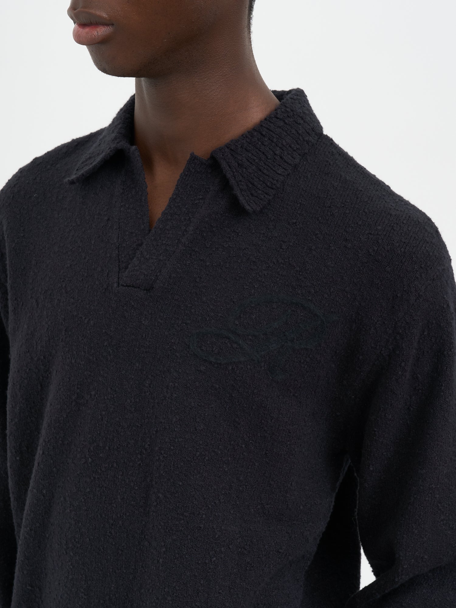 REPRESENT Men's Mini Cotton Polo Shirt - Size M